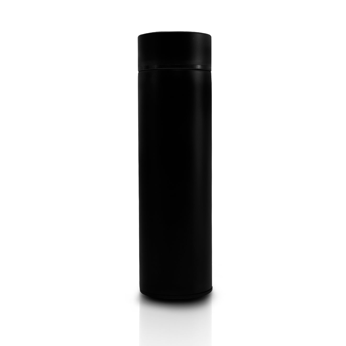 Termo inteligente metálico Pantalla LED color negro