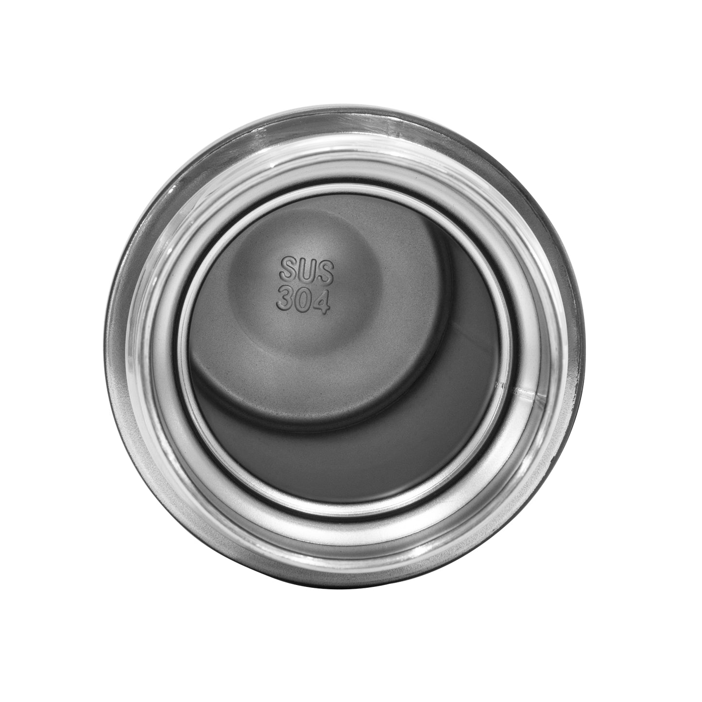 Termo inteligente metálico Pantalla LED color negro