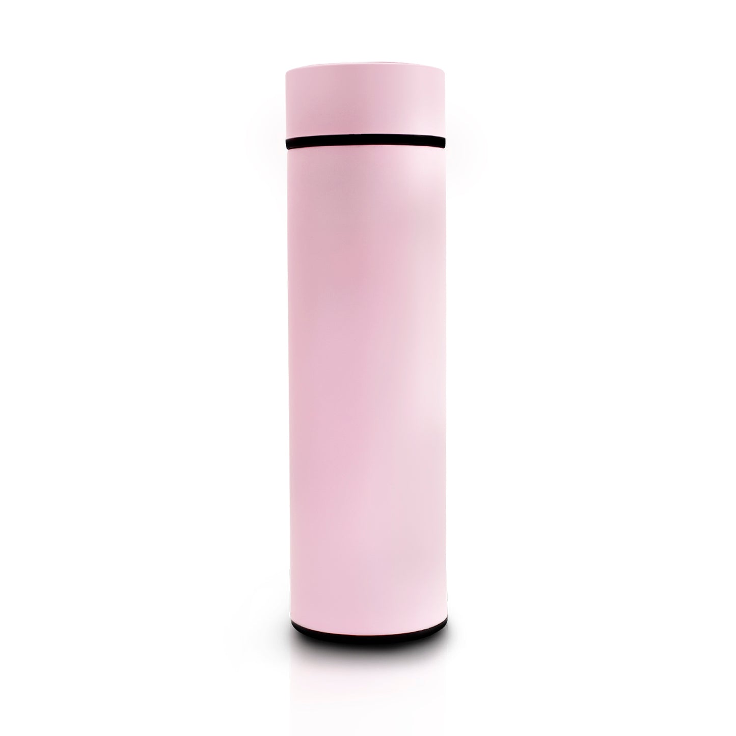 Termo inteligente metálico Pantalla LED color rosa