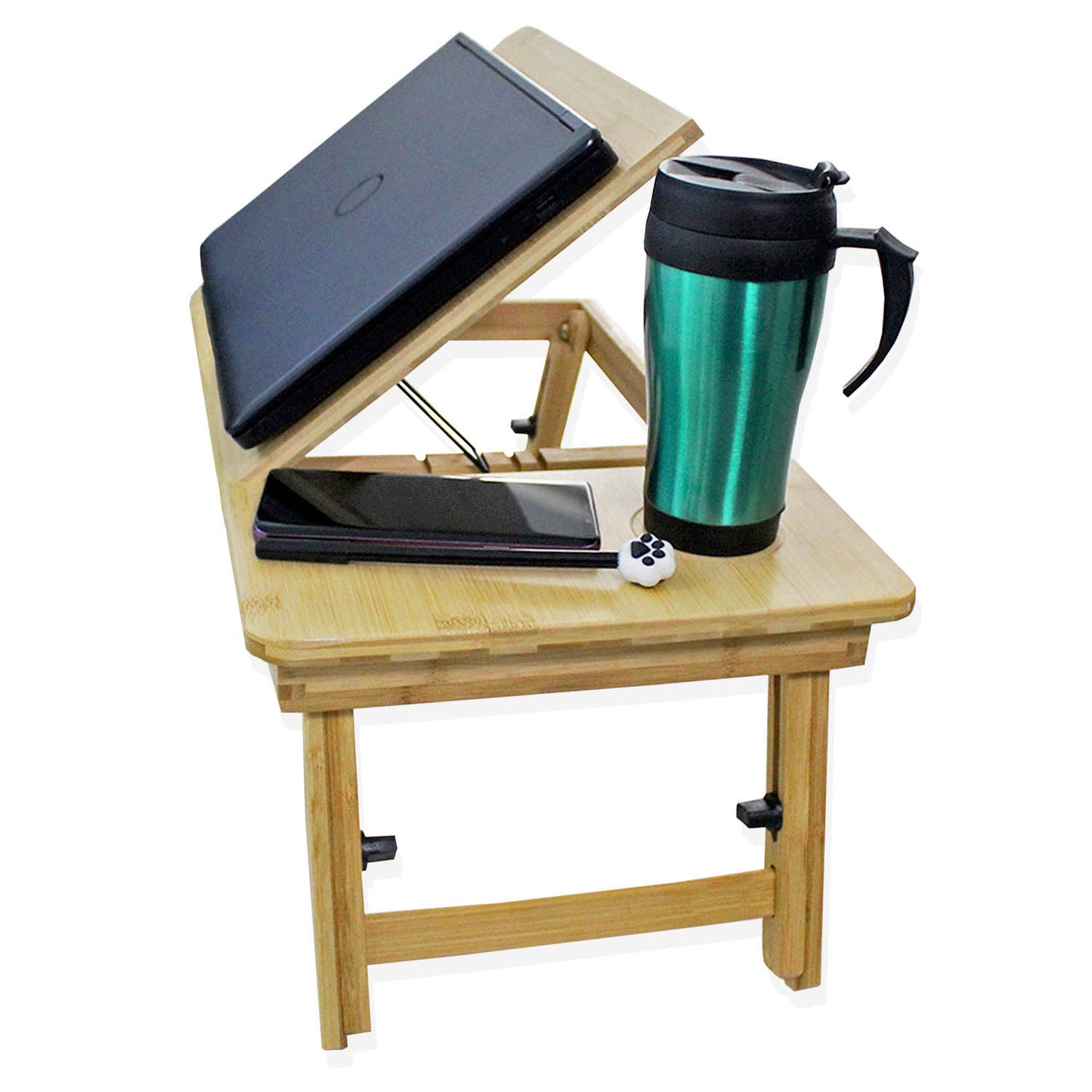 Mesa para laptop Bambú ajustable