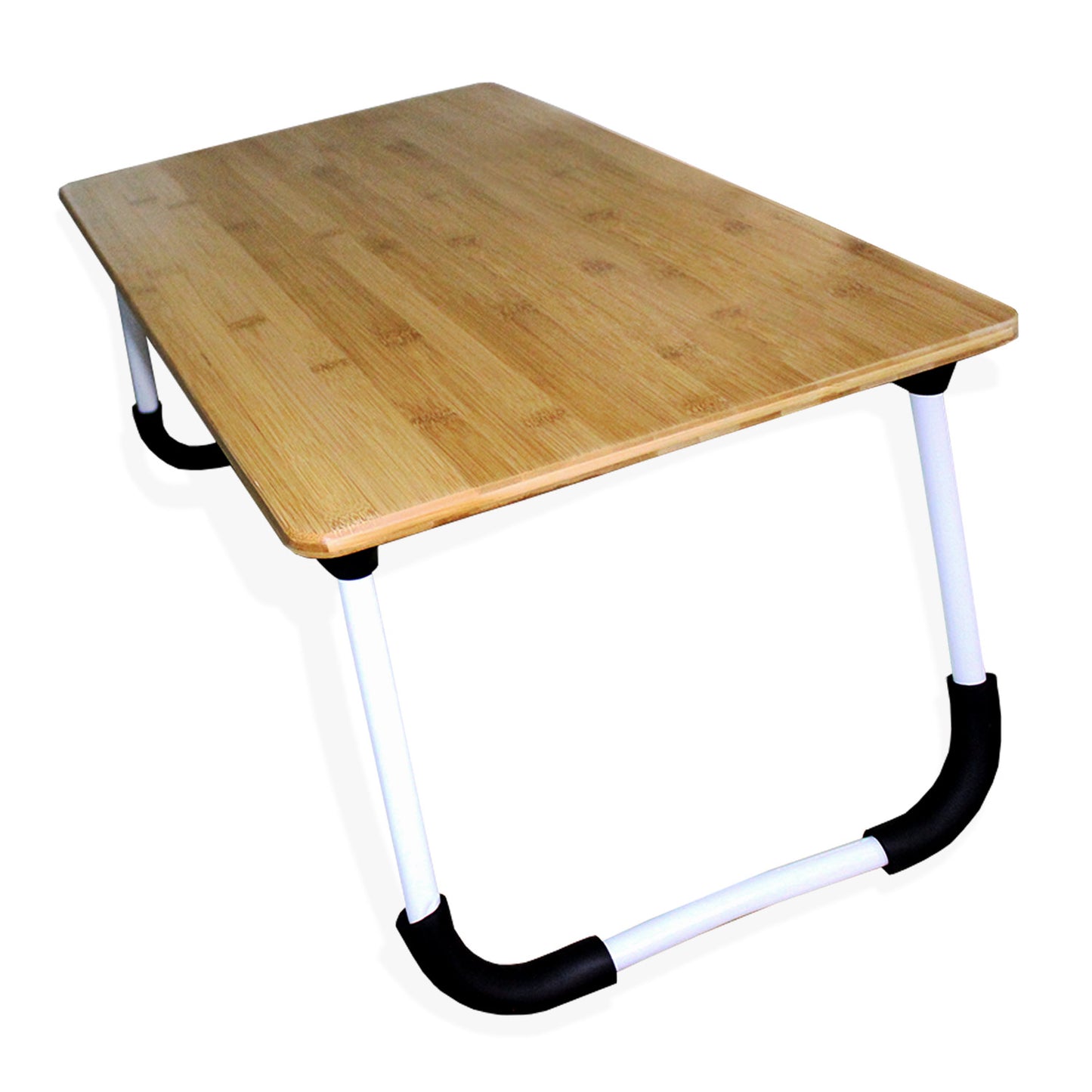 Mesa Soporte Para Laptop De Bambú, Resistente Mesa Cama Mediana