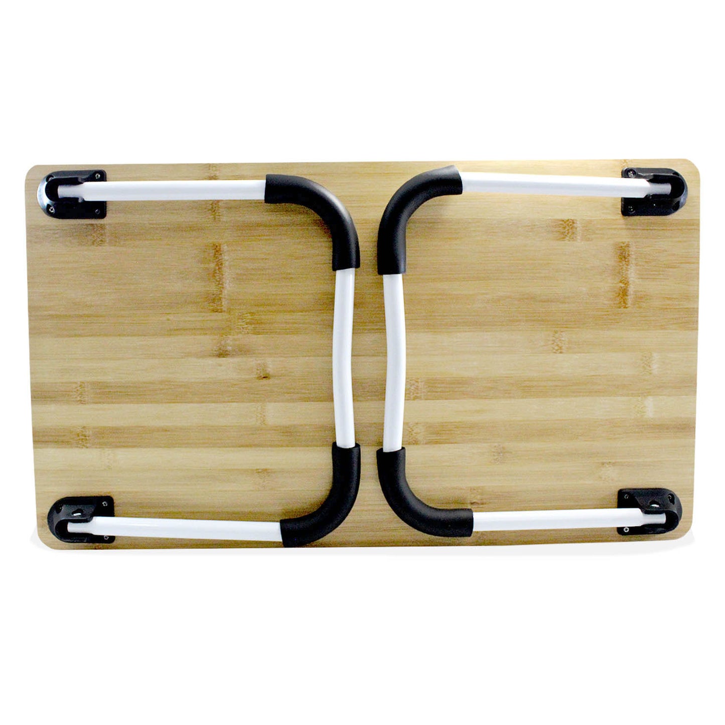 Mesa Soporte Para Laptop De Bambú, Resistente Mesa Cama Mediana