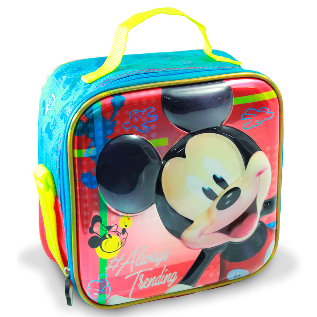 Lonchera de Tela 3D Mickey Mouse