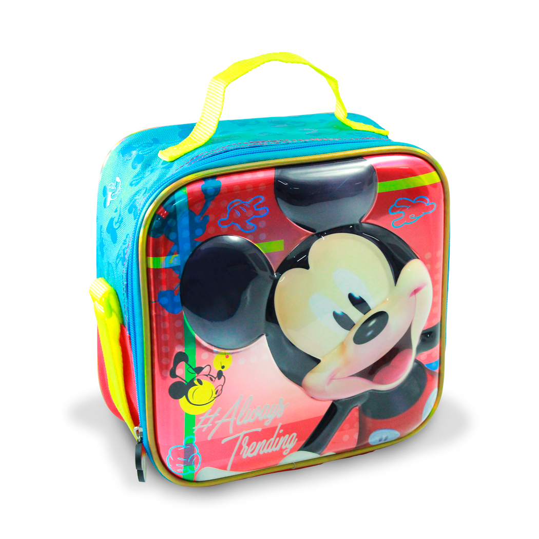 Lonchera de Tela 3D Mickey Mouse
