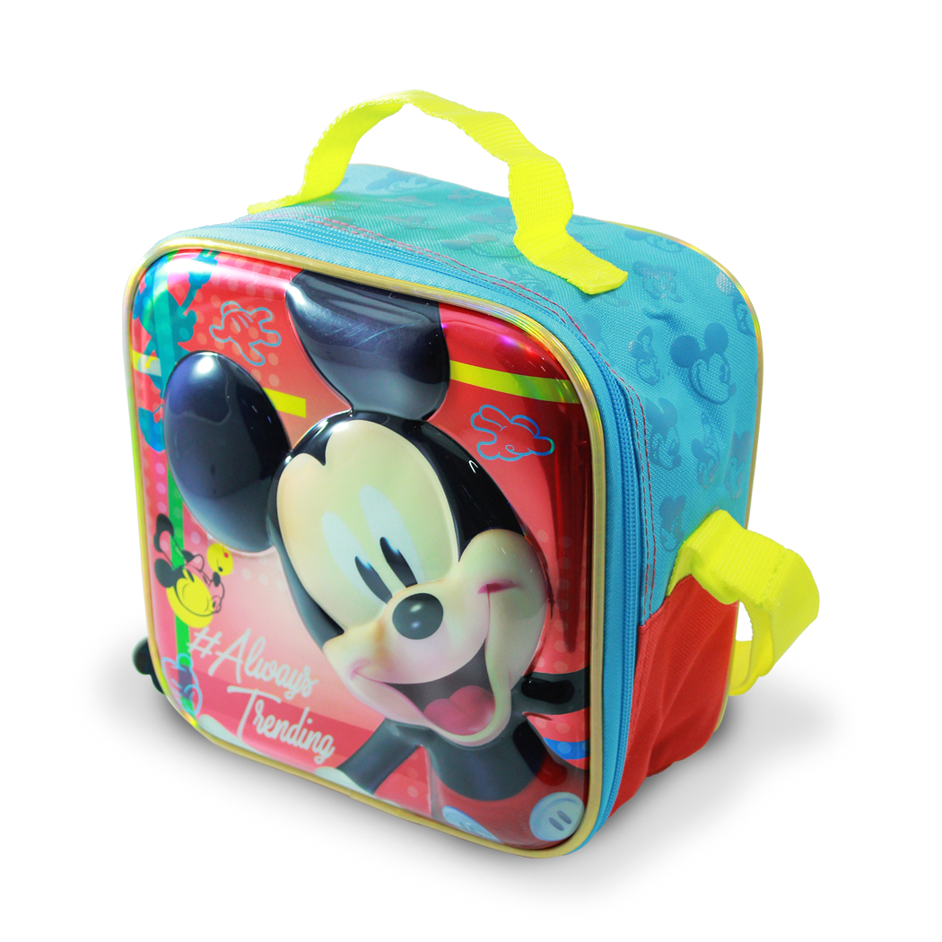Lonchera de Tela 3D Mickey Mouse