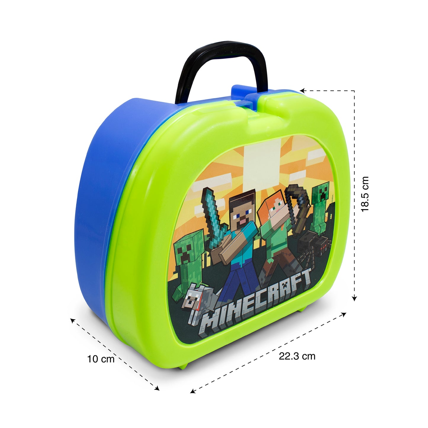 Lonchera Plástica Minecraft