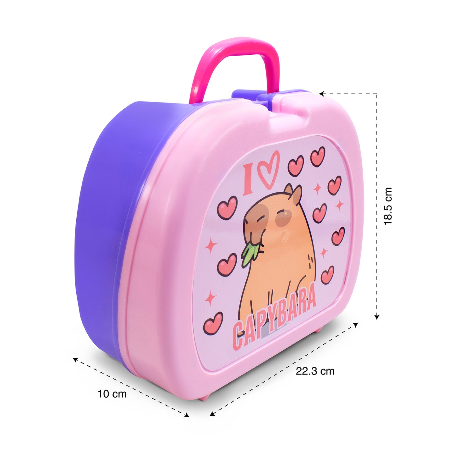 Lonchera Plástica Capibara