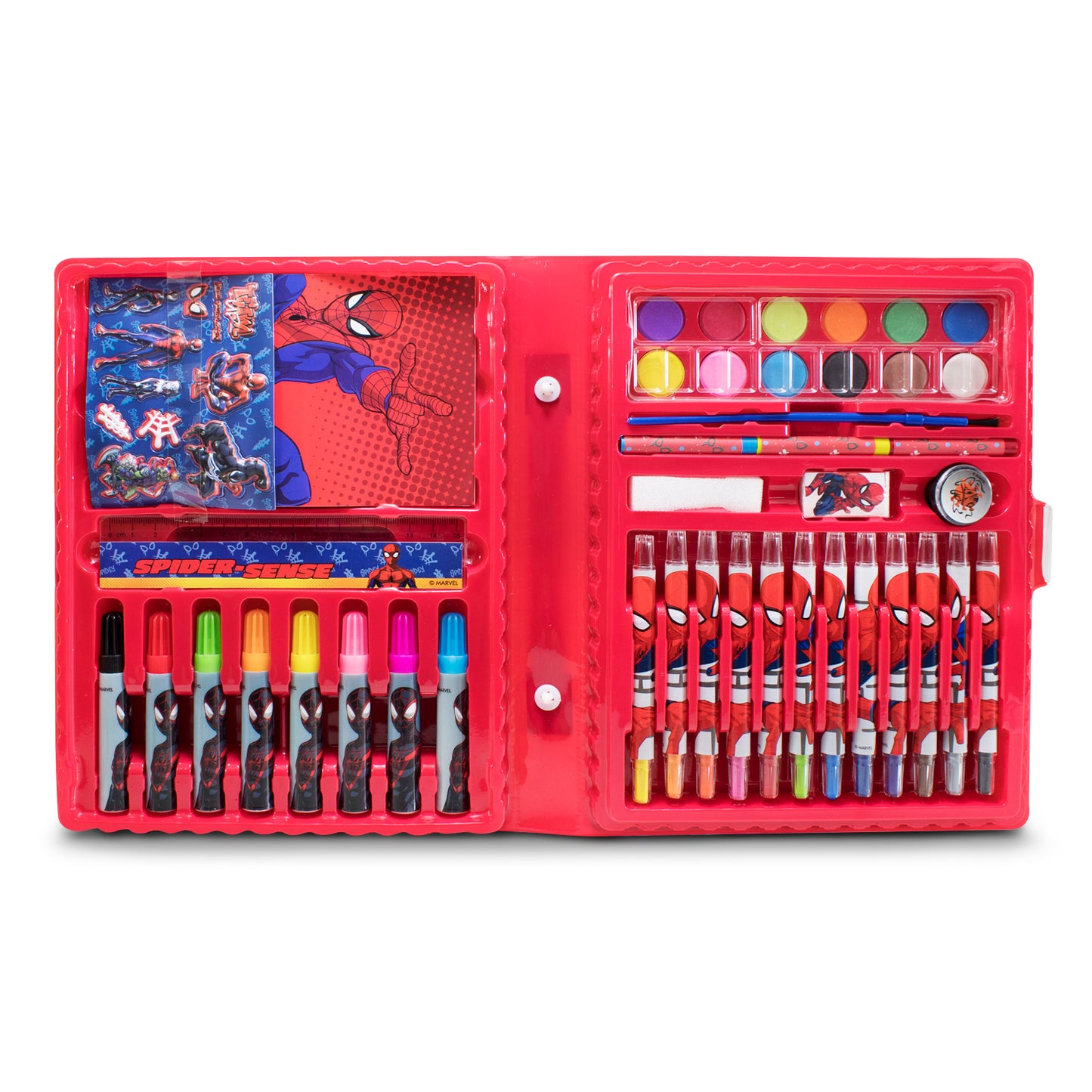 Set de Arte Infantil Marvel Spiderman con Estuche