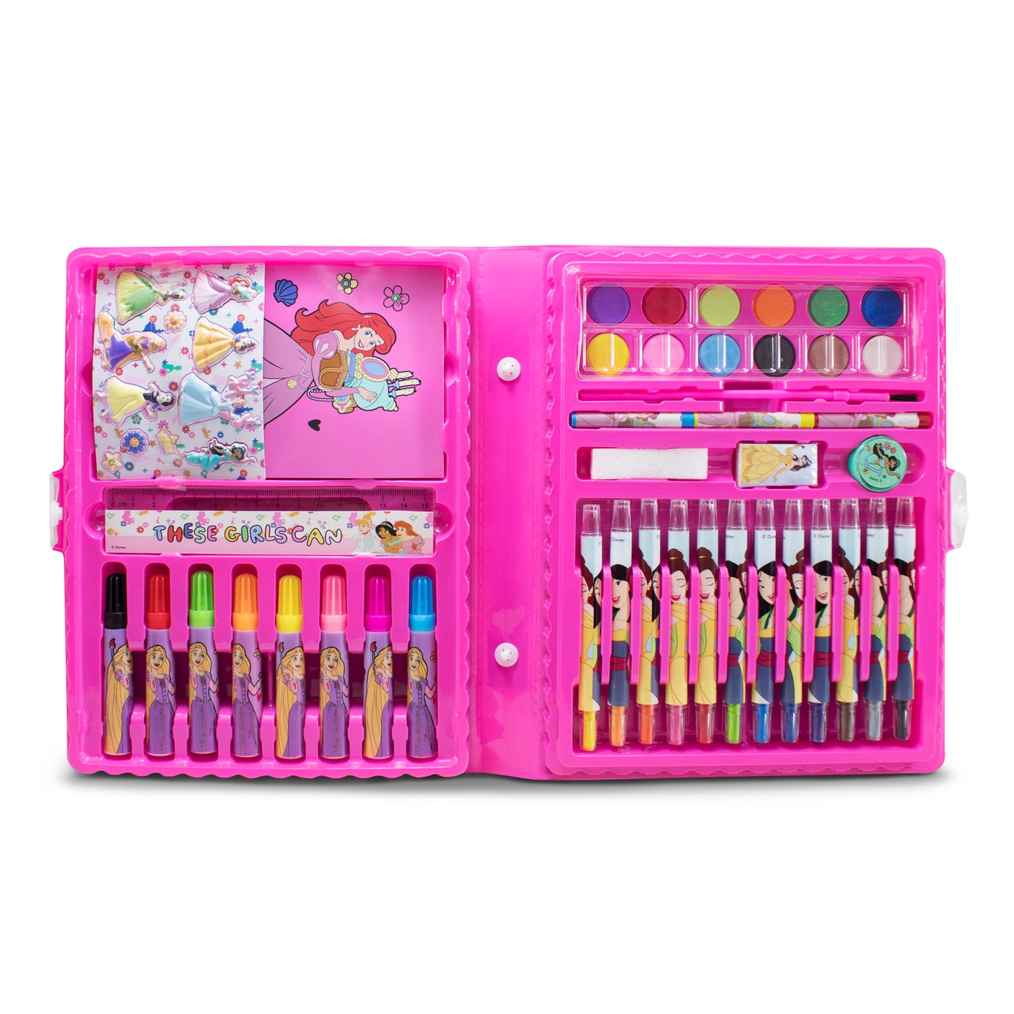 Set de Arte Infantil Princesas Disney con Estuche