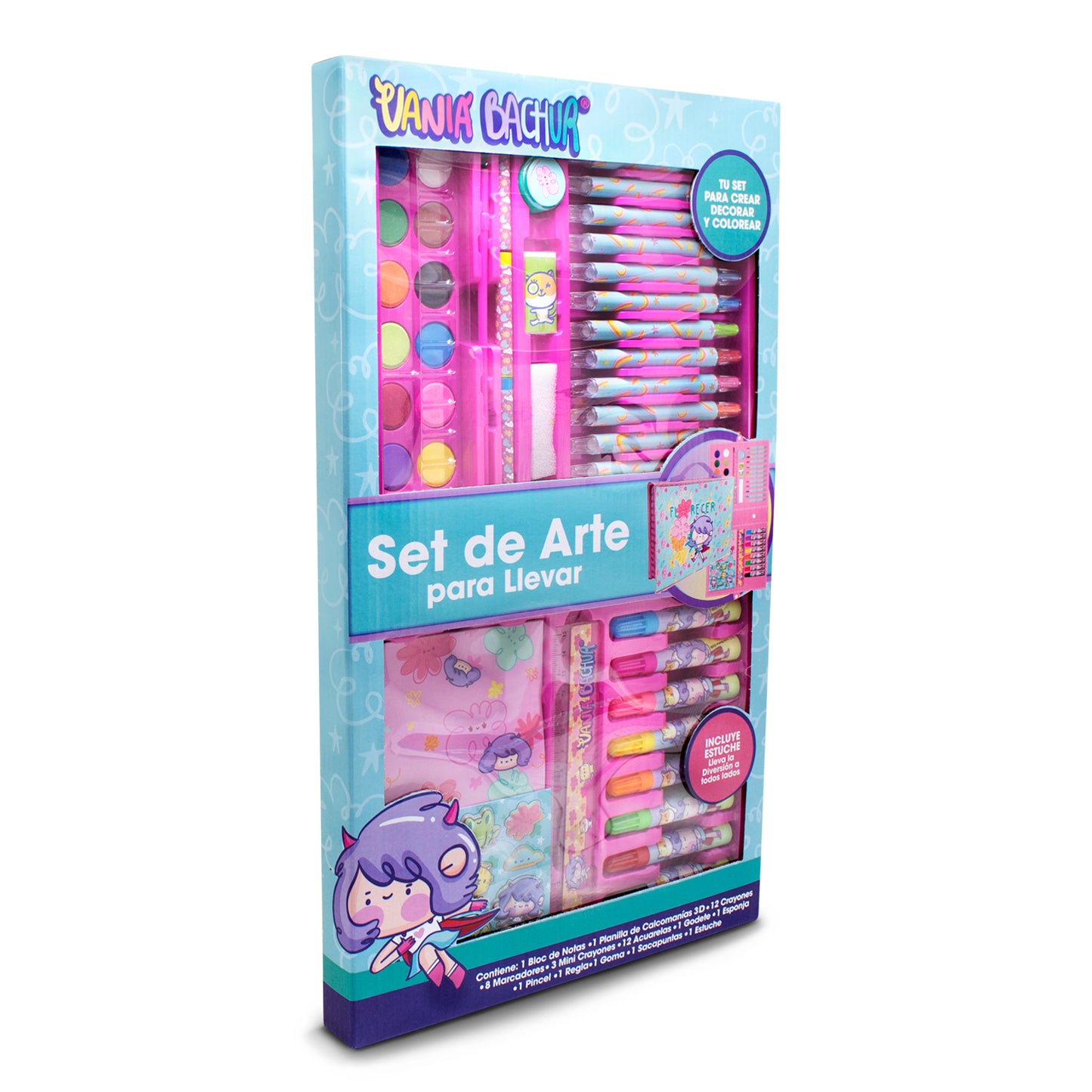 Set de Arte Infantil Vania Bachur con Estuche