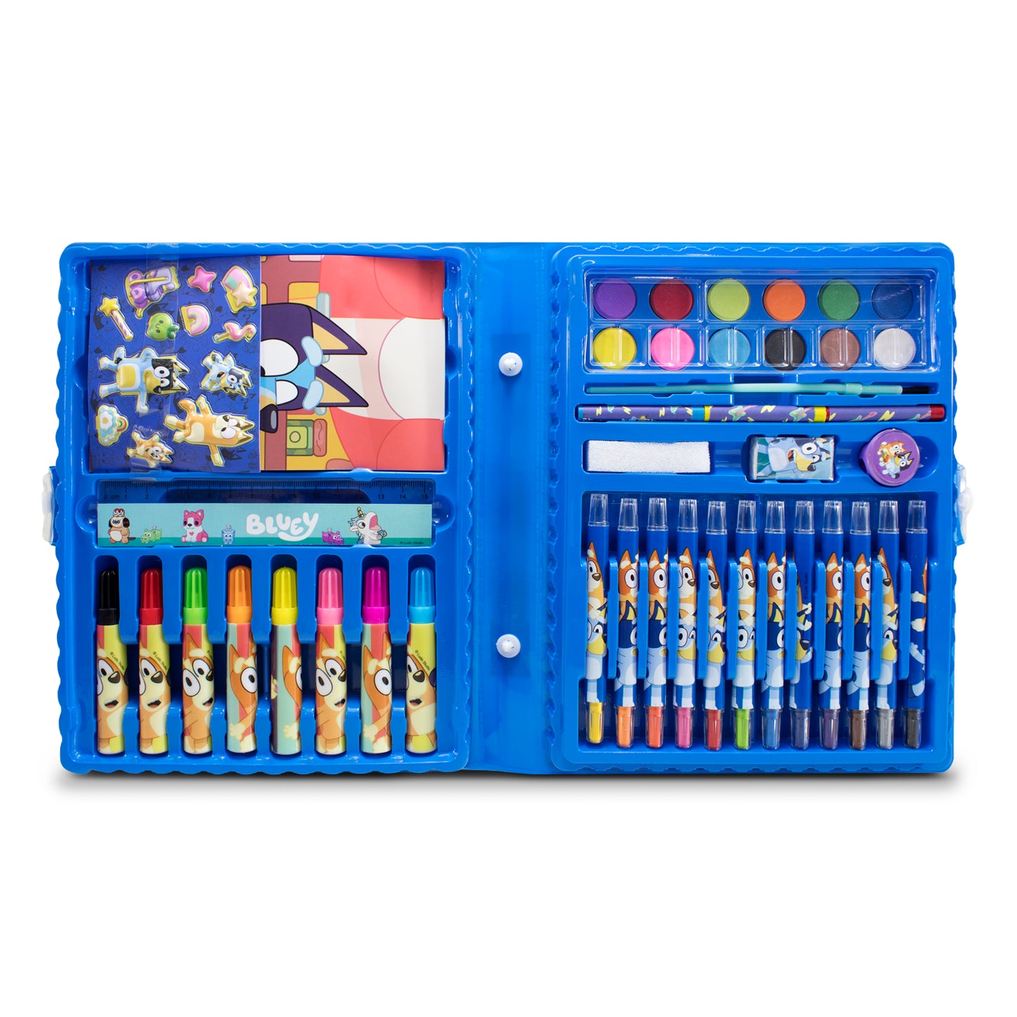 Set de Arte Infantil Bluey con Estuche