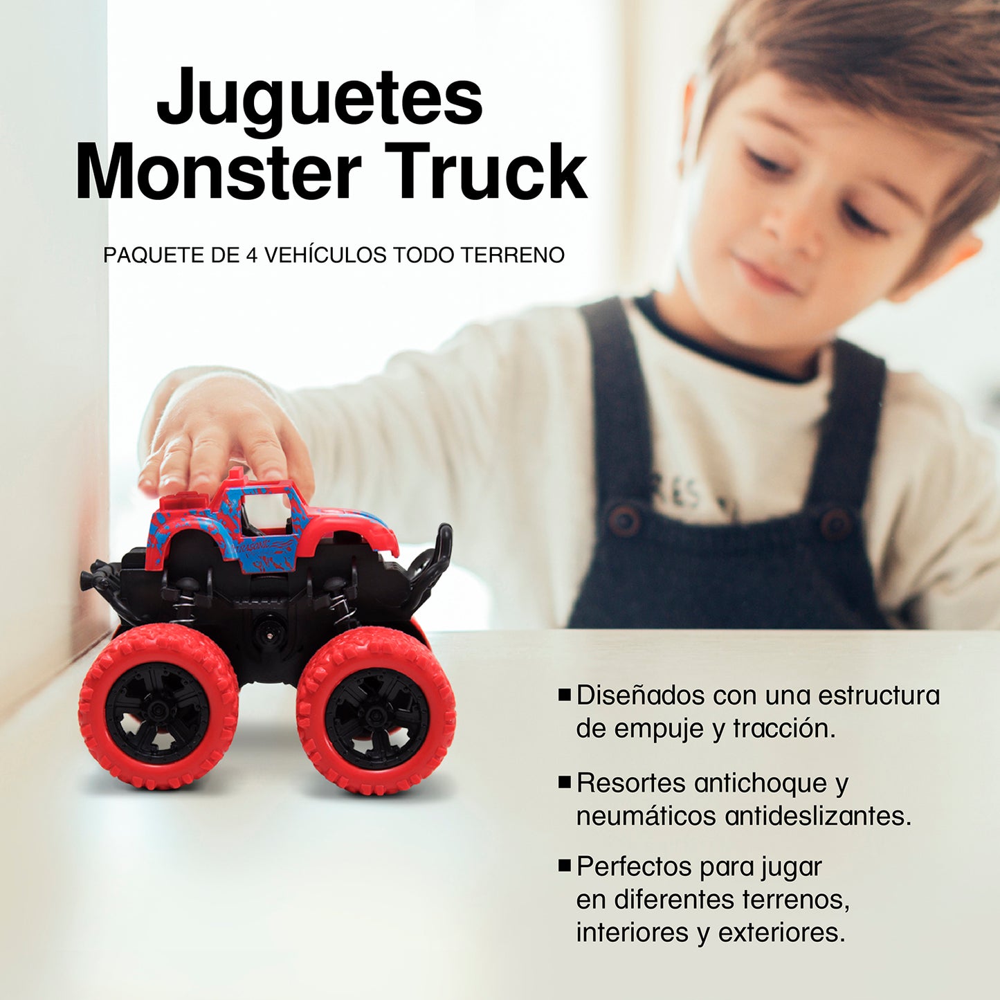Set de Coches Monster Truck
