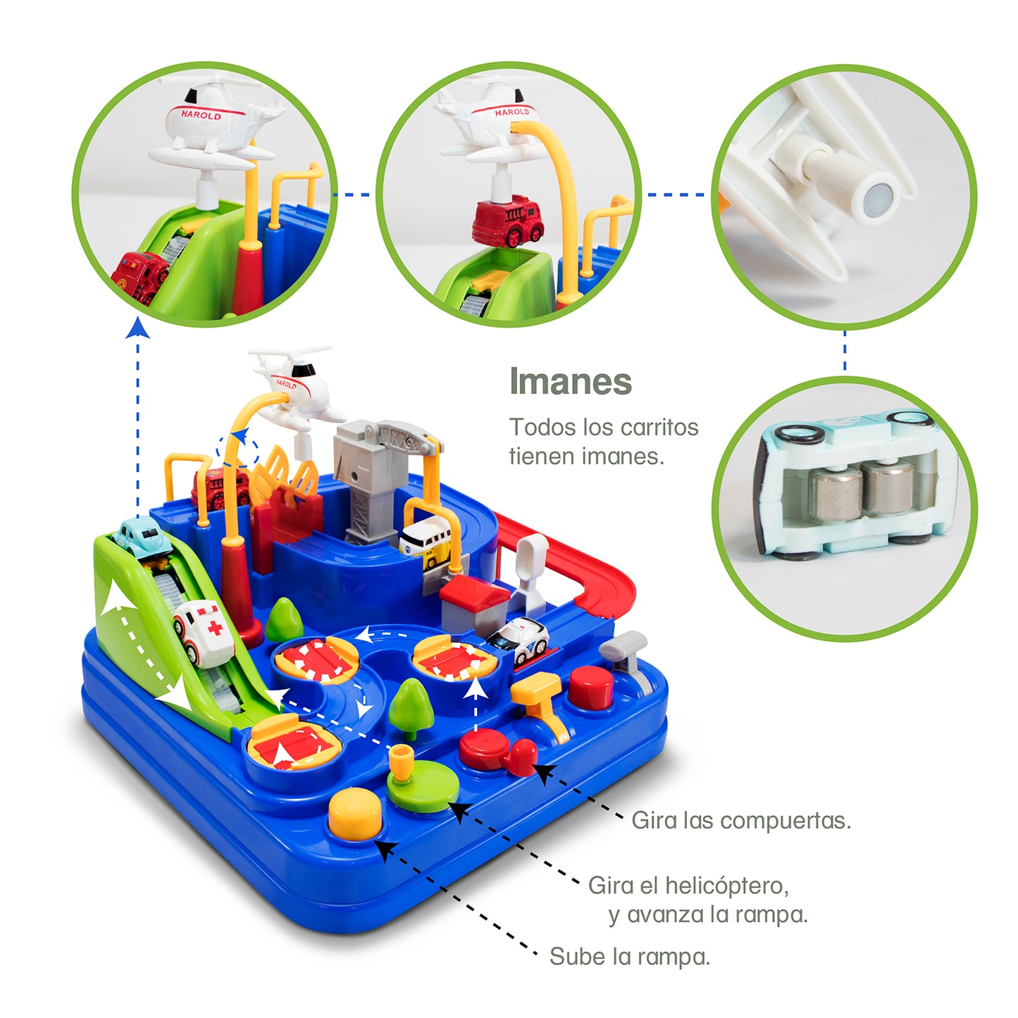 Pista de Carros de Aventuras