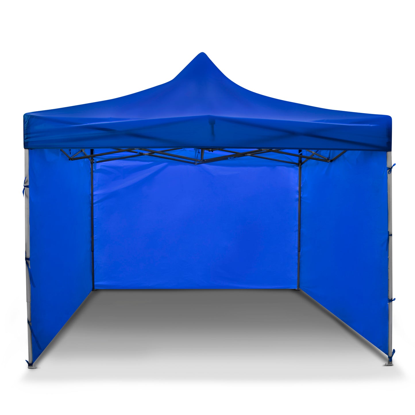Toldo 3x3 Con Paredes Plegable Carpa Reforzada Azul