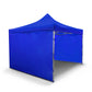 Toldo 3x3 Con Paredes Plegable Carpa Reforzada Azul