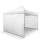 Toldo 3x3 Con Paredes Plegable Carpa Reforzada Blanco