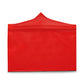 Toldo 3x3 Con Paredes Plegable Carpa Reforzada Rojo