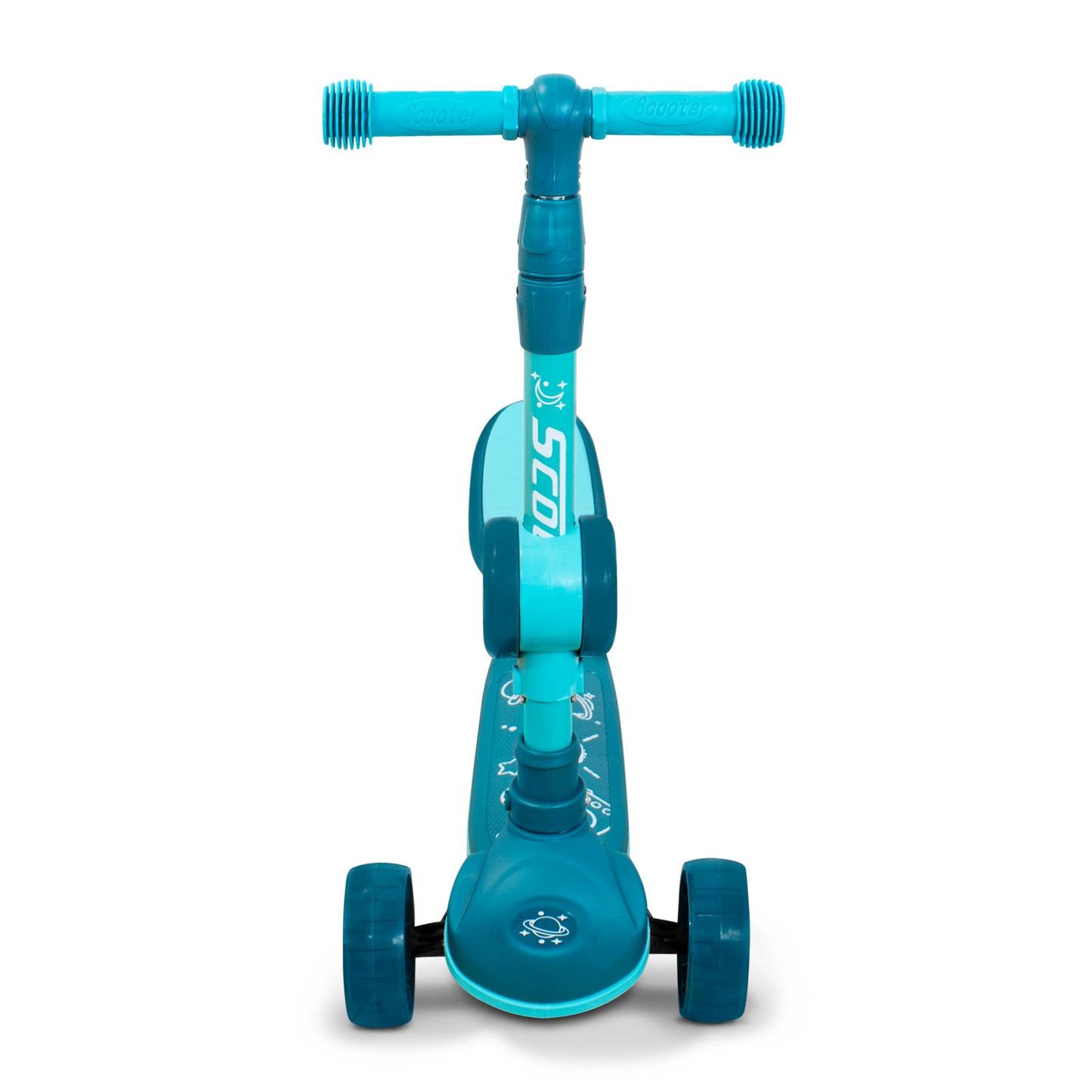 Scooter Verde con Luz y Sonido