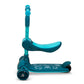 Scooter Verde con Luz y Sonido