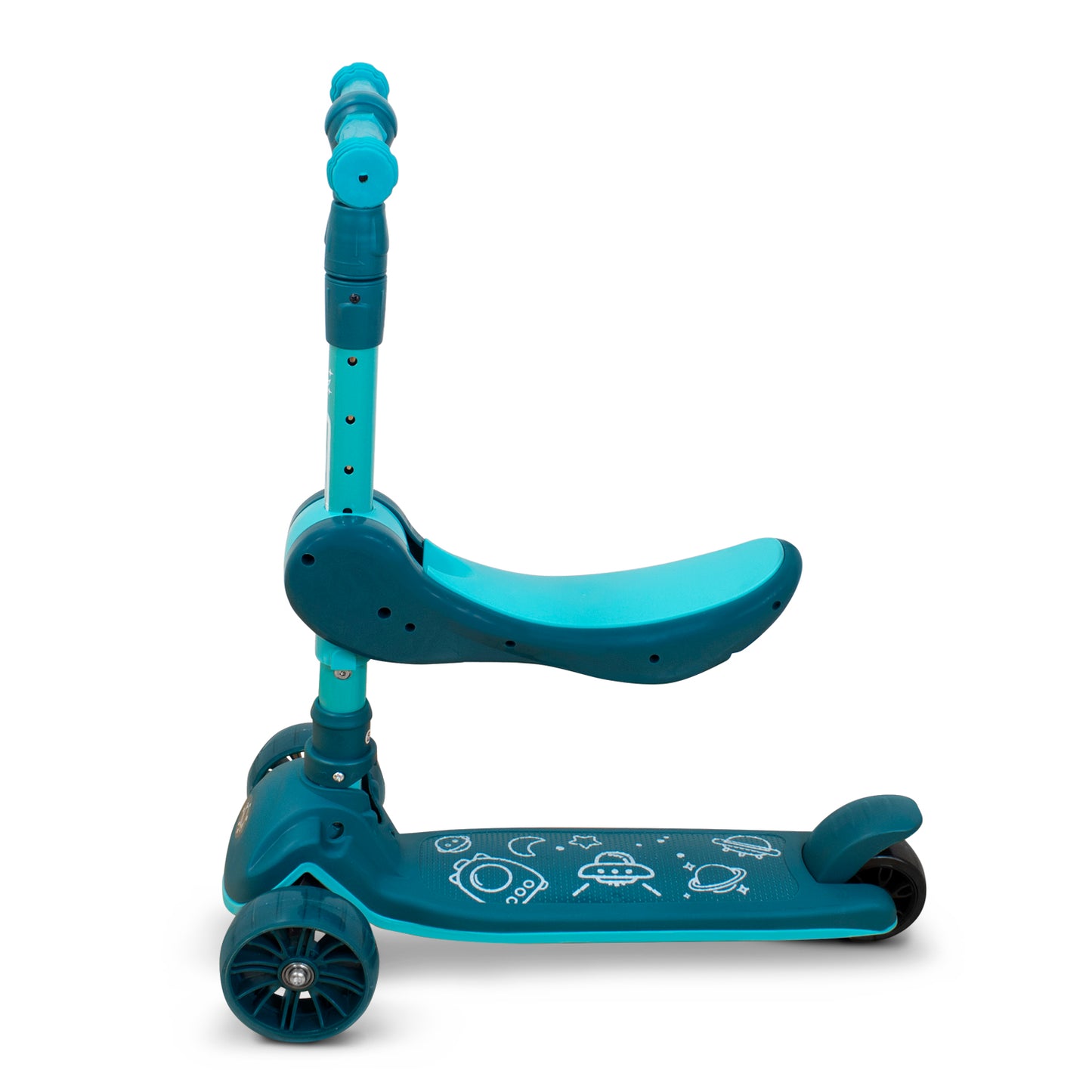 Scooter Verde con Luz y Sonido