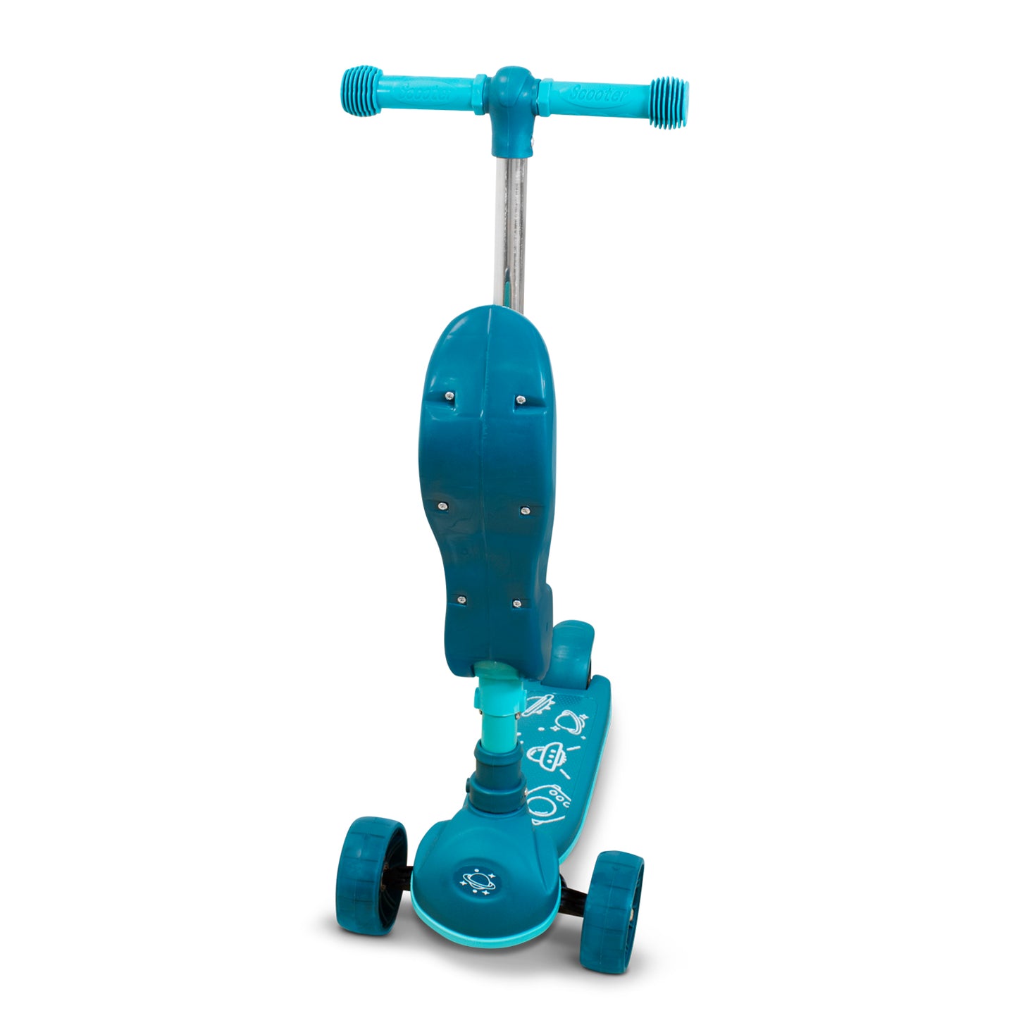 Scooter Verde con Luz y Sonido