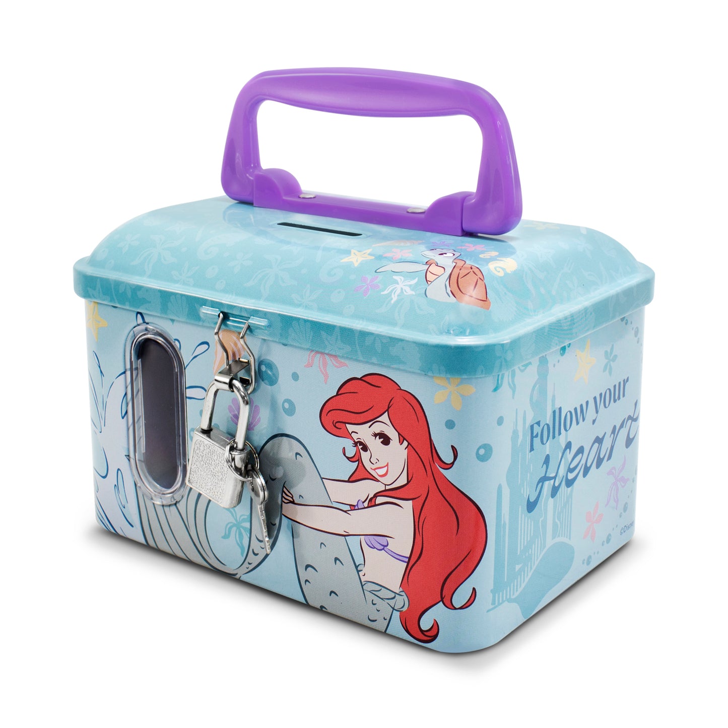 Alcancia Metalica Disney Ariel La Sirenita