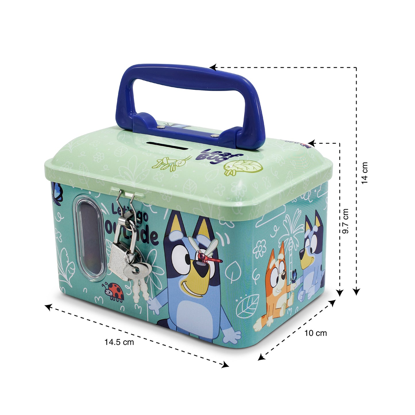 Alcancia Metalica Bluey