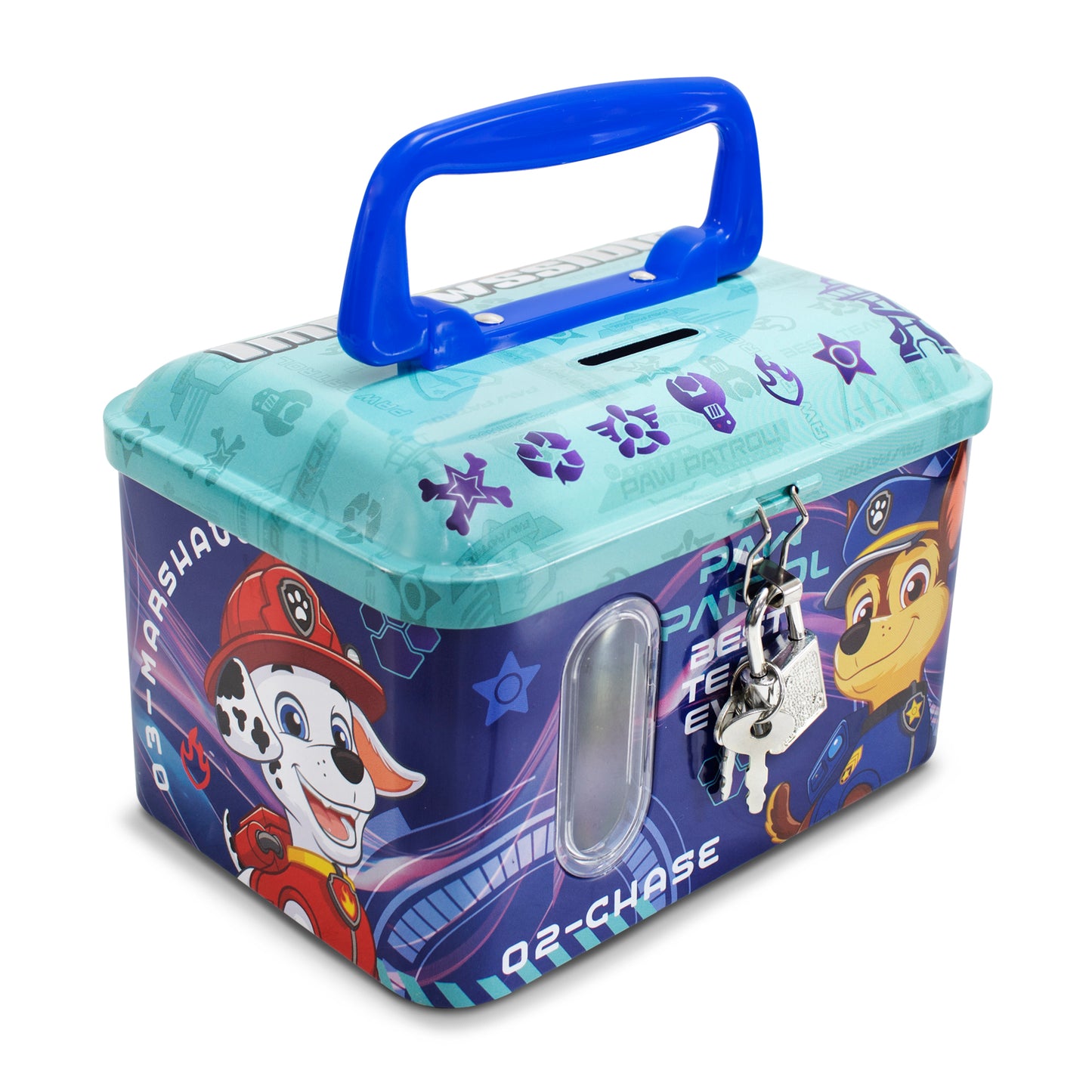 Alcancia Metalica Paw Patrol