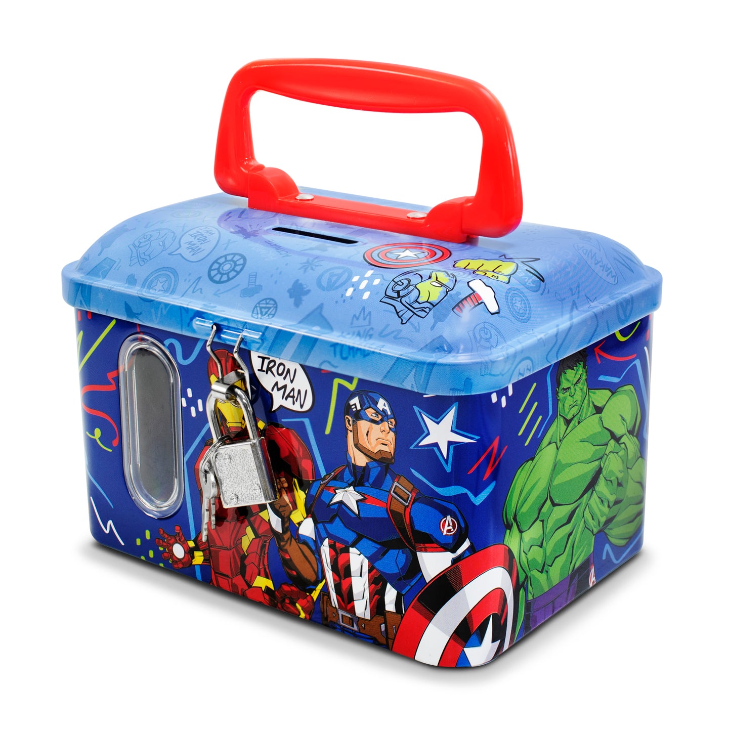 Alcancia Metalica Marvel Avengers