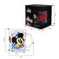 Taza Transparente Mickey Mouse Disney con Llavero