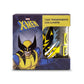 Taza Transparente Wolverine X-Men Marvel con Llavero