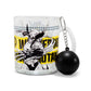 Taza Transparente Wolverine X-Men Marvel con Llavero