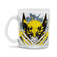 Taza Transparente Wolverine X-Men Marvel con Llavero