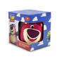 Taza Transparente Lotso Toy Story Disney con Llavero