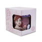 Taza Transparente Princesas Disney con Llavero