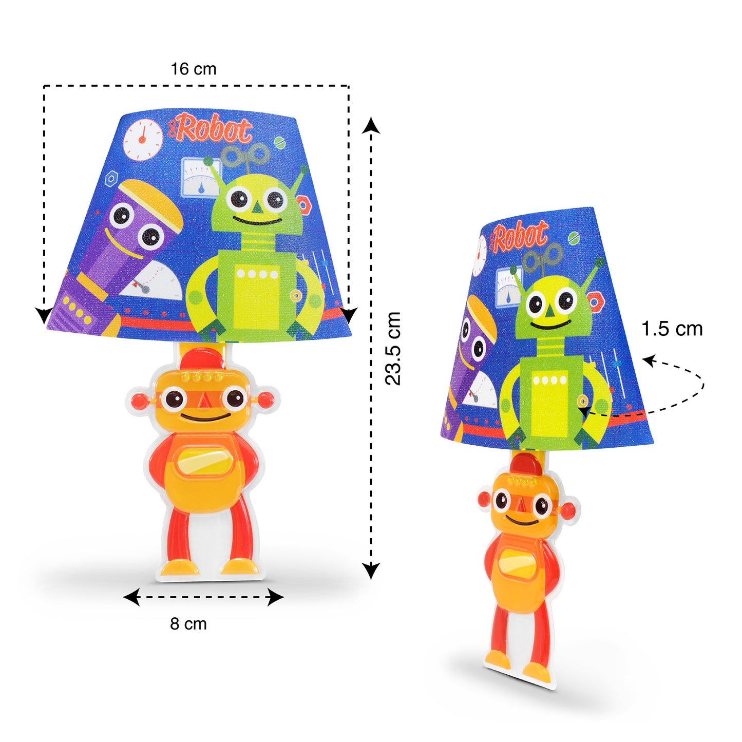 Lámpara de Pared Infantil Robotix