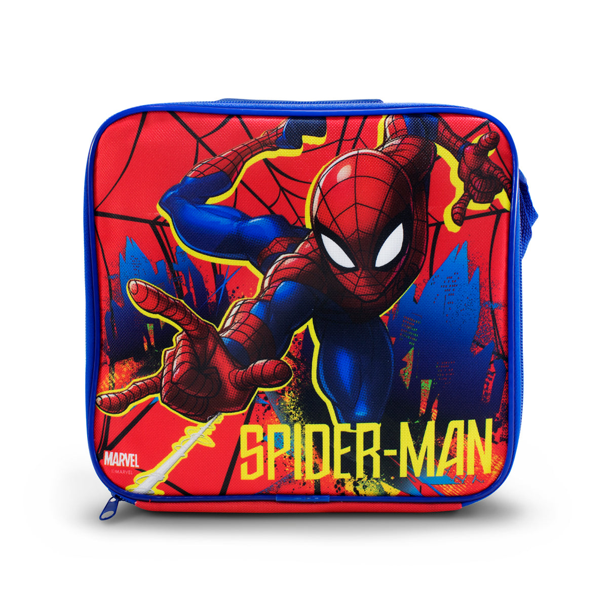 Lonchera Infantil Escolar Marvel Spiderman Con Botella Y Recipiente