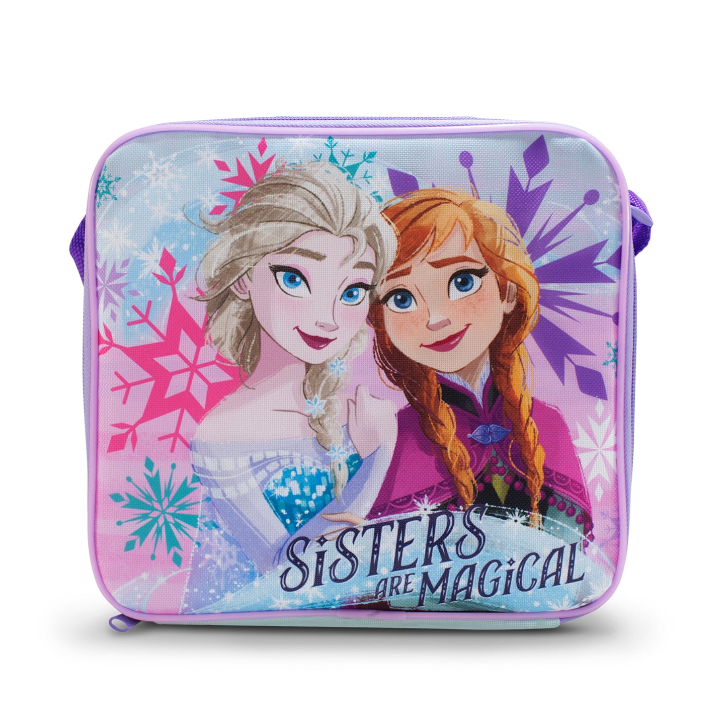 Lonchera Infantil Escolar Frozen Con Botella Y Recipiente