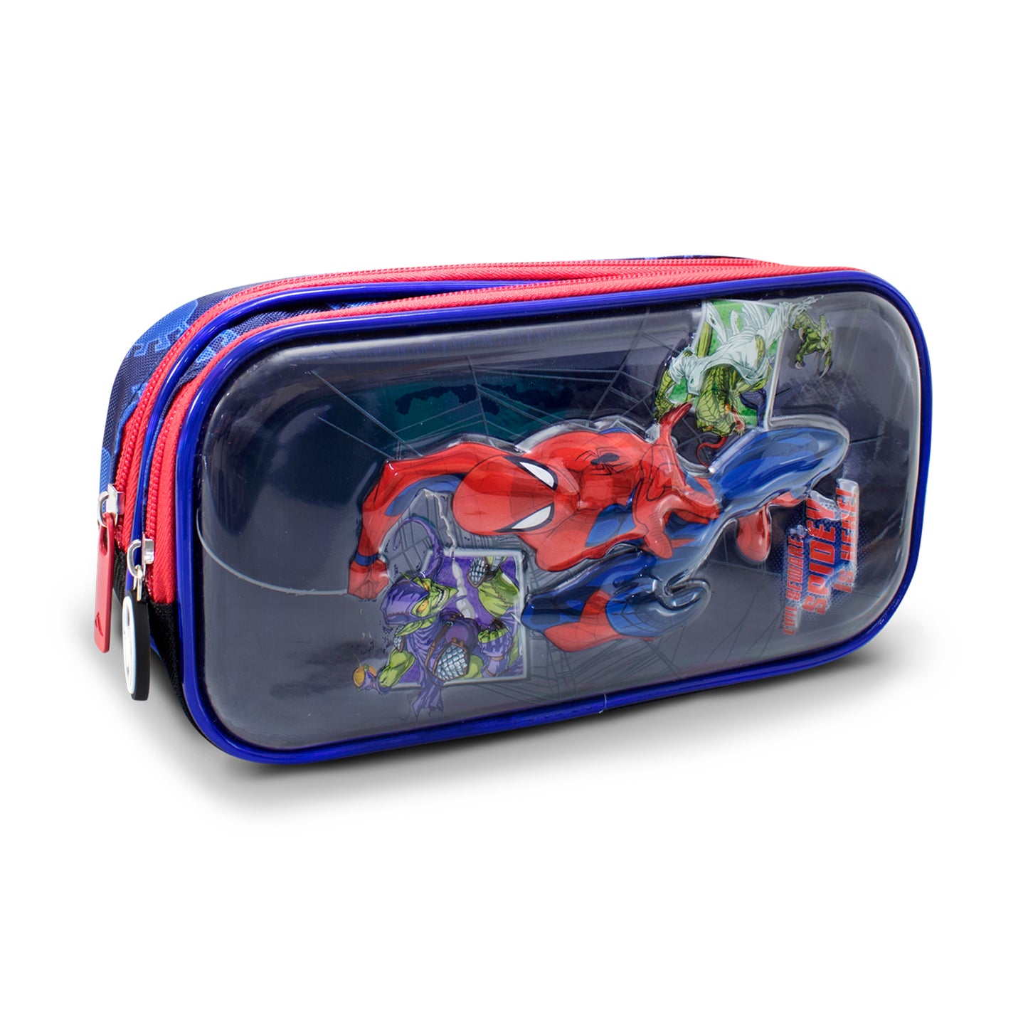 Lapicera Estuche Escolar Spiderman Marvel