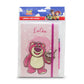 Set de Libreta y Pluma Toy Story Lotso