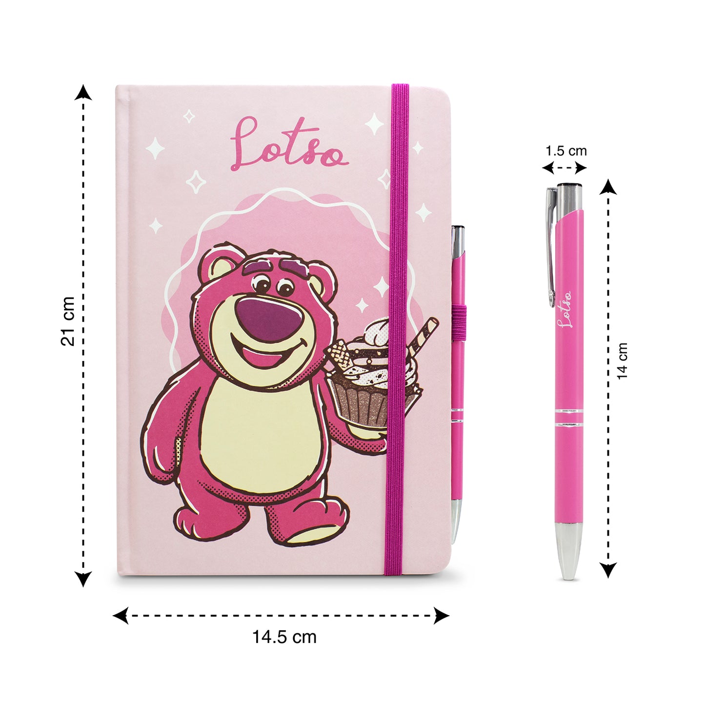 Set de Libreta y Pluma Toy Story Lotso