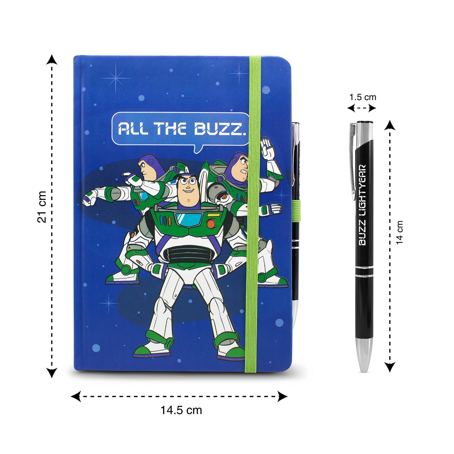 Set de Libreta y Pluma Toy Story Buzz Lightyear