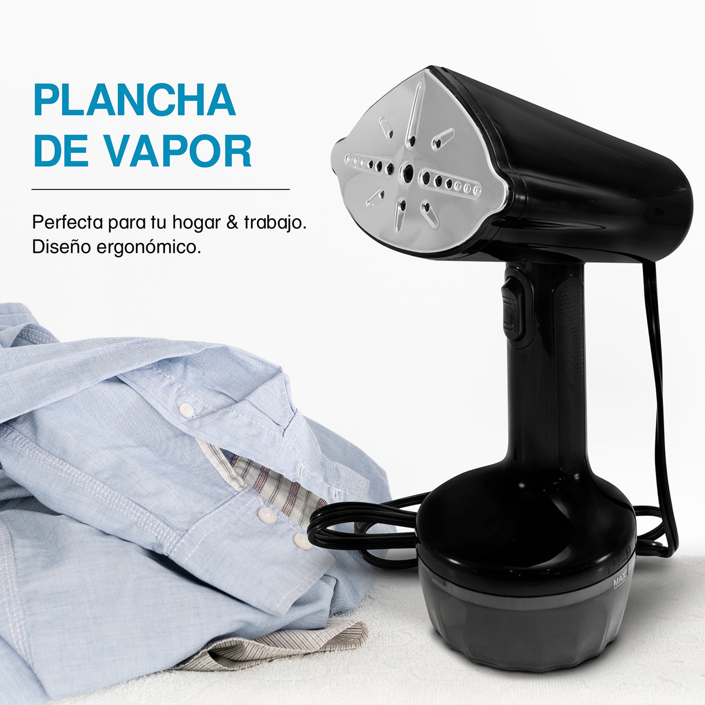 Plancha de Vapor Portatil