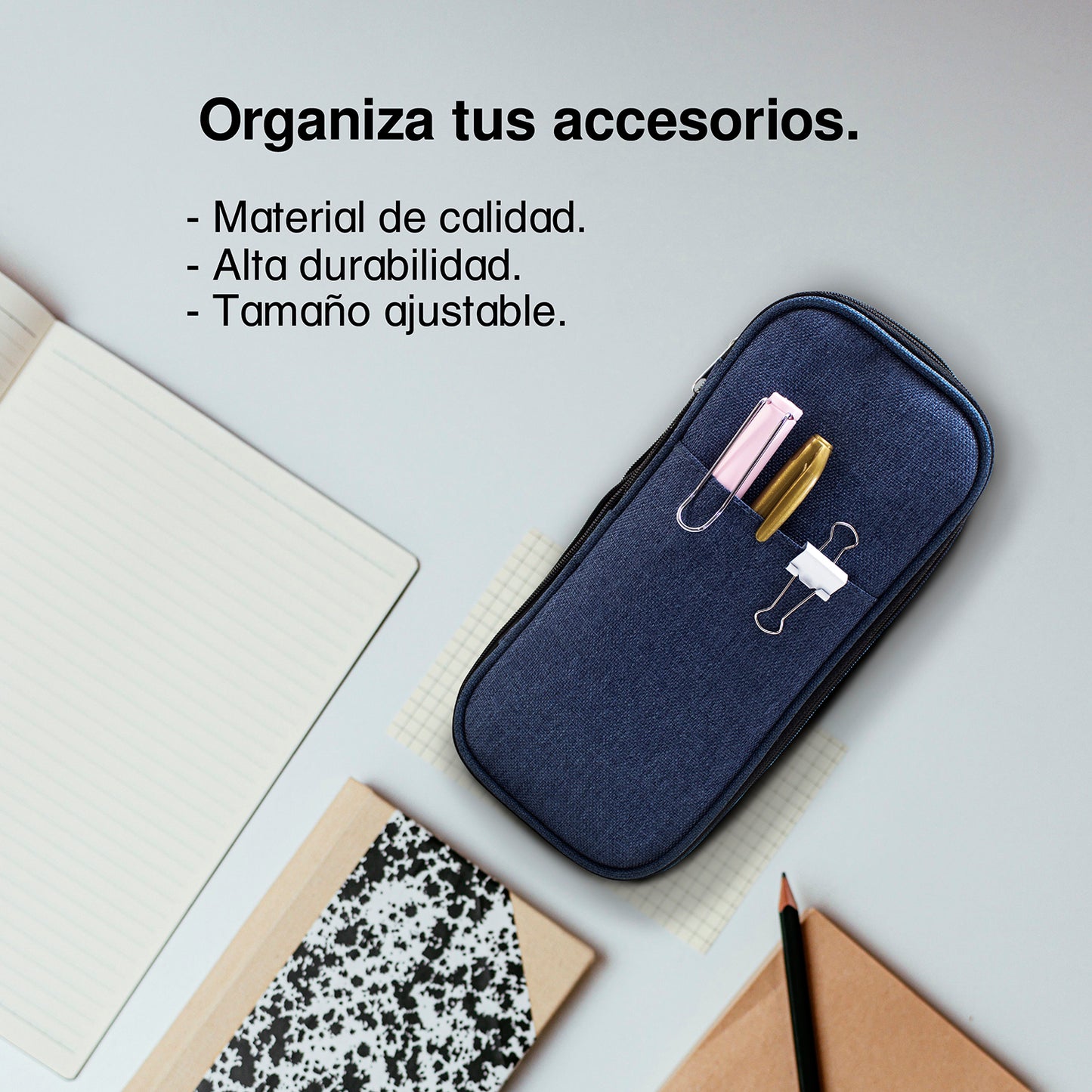 Lapicera Expandible Azul
