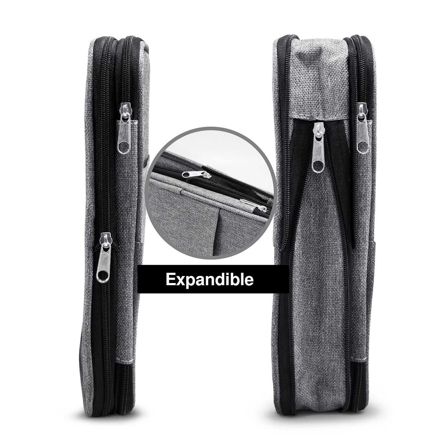 Lapicera Expandible Gris