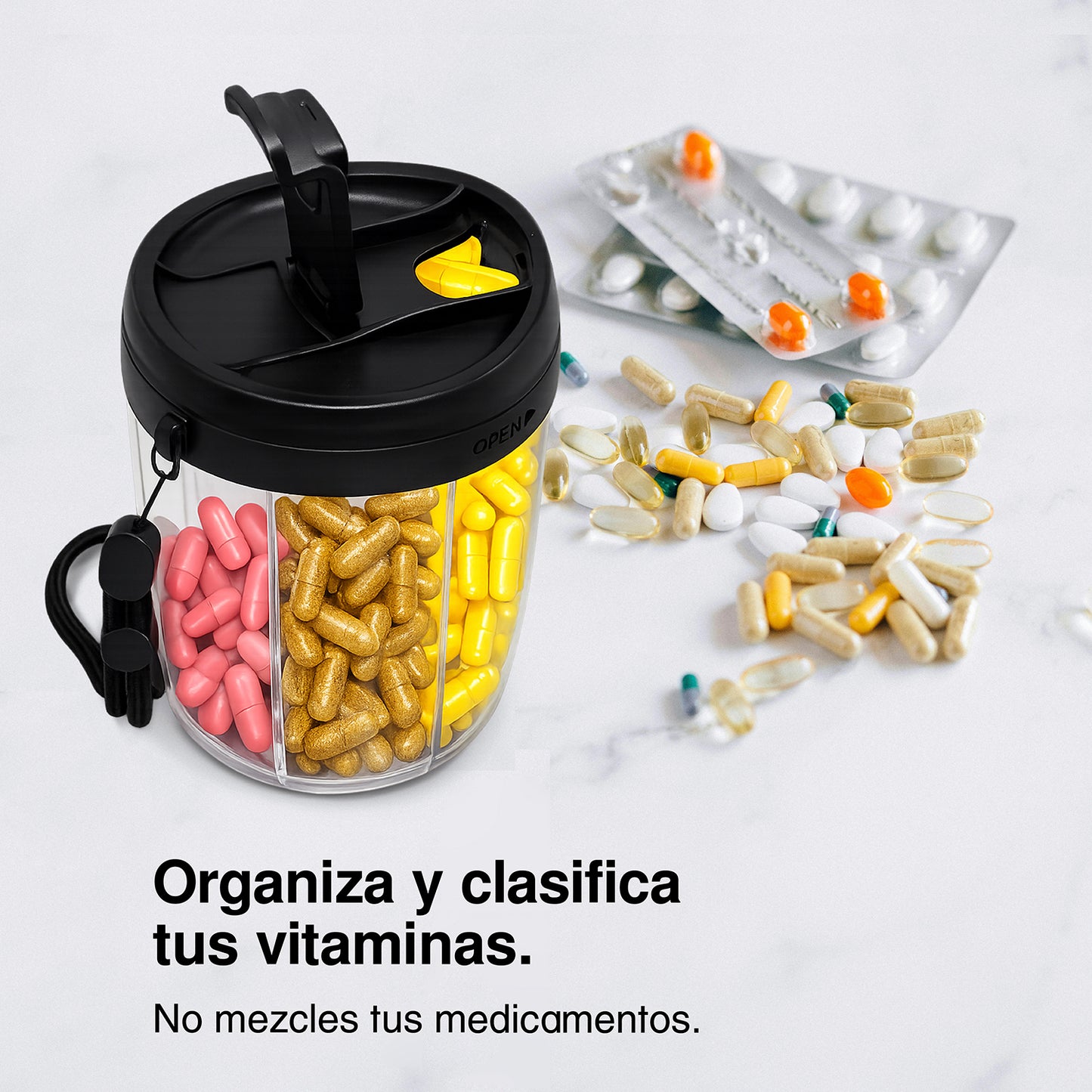 Pastillero Portátil