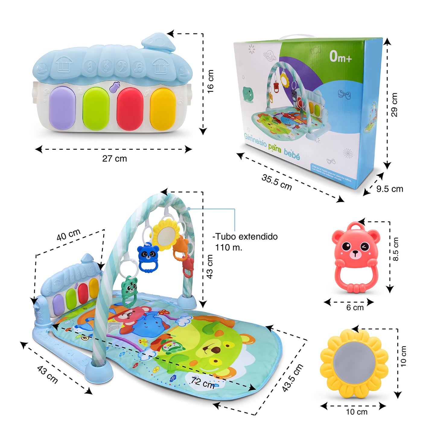 Gimnasio para Bebe con Luz y Sonido