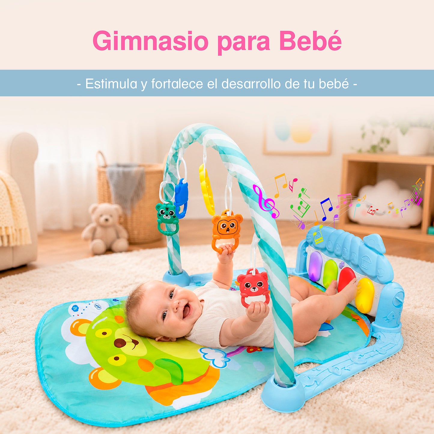 Gimnasio para Bebe con Luz y Sonido
