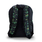 Mochila Escolar Negra Dinosaurios