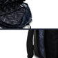 Mochila Escolar Negra Azul Balon Fútbol